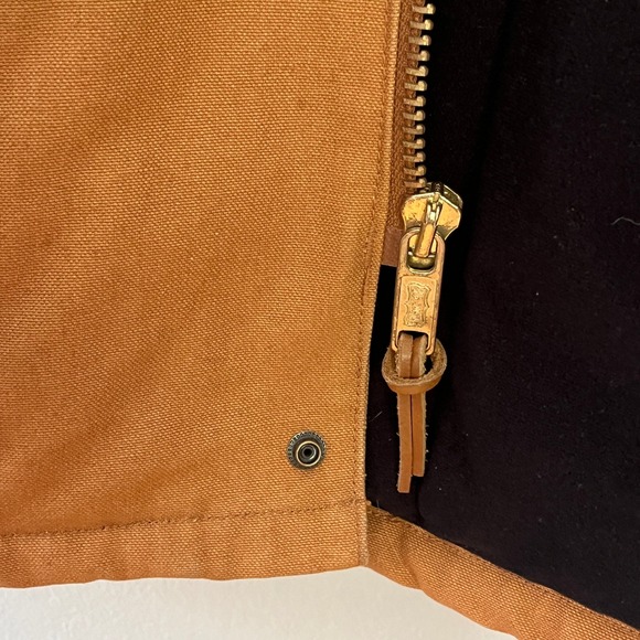 Big Smith Mens 2X Workwear Jacket Brown Chore Coat Corduroy Collar ThInsulated - Picture 12 of 16